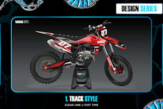 make premium custom dirt bike graphic designs
