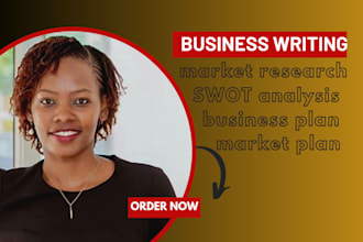 develop strategic business plans, swot, competitor analysis n market research
