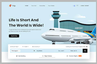 build a hotel booking flight app, travel accommodation airline booking app