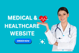 create healthcare medical clinic and doctor website in wordpress