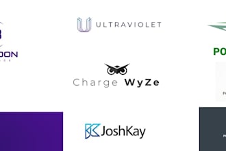 design creative tech crypto security technology logo