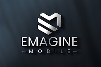 design modern mobile app logo or icon