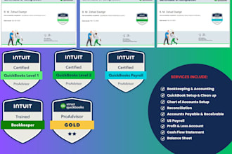 do accounting bookkeeping reconciliations payroll quickbooks xero excel