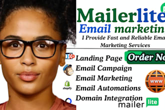 mailerlite email campaigns, automation, email template clickfunnels sales funnel
