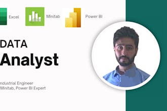 do statistical and data analysis using excel and minitab