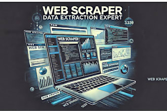 do web data scraping data extraction and data analysis