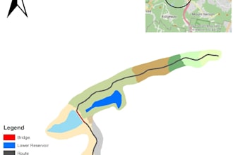 make a professional geotechnical report and gis maps