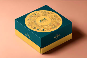 create any product packaging box dieline cut line template mylar bag, mailer box