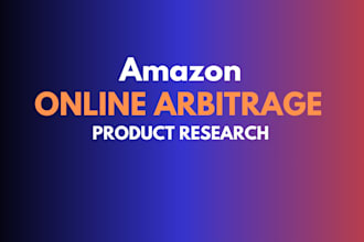 do amazon fba fbm online arbitrage product research in usa