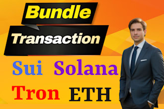 bundle meme coin launch transaction ethereum sui solana jito tron blockchain