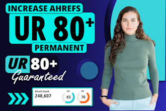increase ur url rating ahrefs ur with authority backlinks