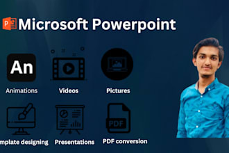 design professional powerpoint presentation slide