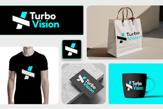 provide modern logo design with full branding kit