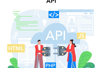 do any API integration with web and app restful or soap API