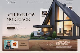 mortgage website loan broker website loan calculator property management website