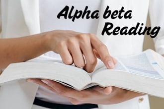alpha or beta read your romance, erotica, romantasy, dark, taboo novel
