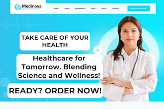 design healthcare website medicare aca homecare elderly care senior care website