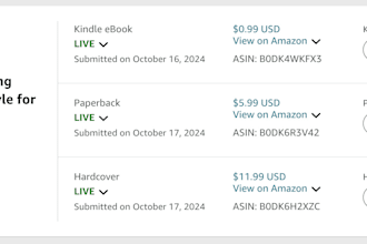 be your ebook writer, ghost book writer, ghostwriter, amazon KDP ebook