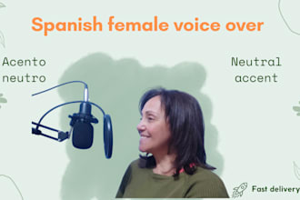 be your female voiceover in spanish