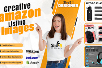 do top amazon bol photo editing, infographic product listing