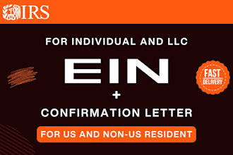 get your USA ein number for tax purposes with ein letter