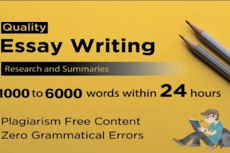 do urgent essay writing, research, case study, summary, and article