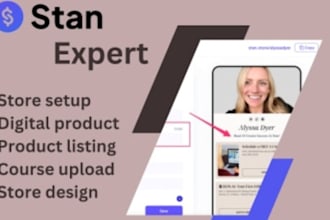 do stan store marketing ads stan store traffic promotion seo stan store design