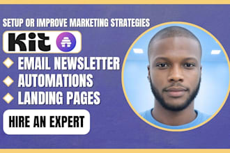 design beehiiv convertkit newsletter kit landing page convertkit email template
