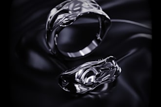 create 3d designs and renderings for jewelry