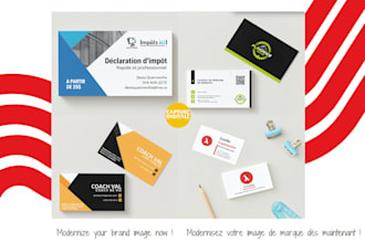 design professional and personalized business cards for your company or brand