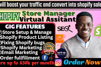 boost shopify sales shopify virtual assistant shopify manger shopify expert