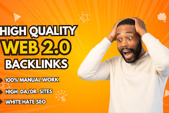 create USA UK and canada web 2 0 backlinks for your website