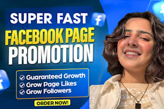 do organic facebook page promotion to grow real followers