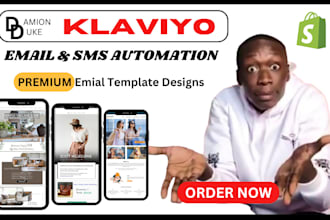 set up effective klaviyo email marketing, sms flows for your shopify ecommerce