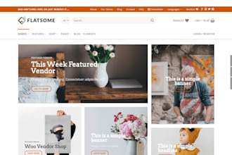 develop custom ecommerce, multi vendor, subscription or freelance marketplace