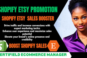 shopify etsy shop promotion boost shopify sales etsy views etsy shop SEO