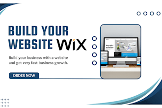 develop wix website using wix velo, wix code and databases