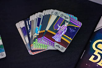 draw card design, card game, board game, card game art, card game design for tcg