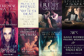 design professional romance and novel book covers