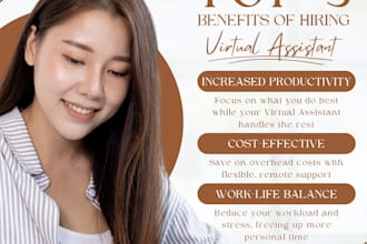 be your best virtual assistant, english or french or arabic