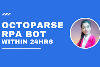 build custom rpa octoparse workflows for automation
