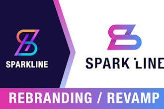 redesign, revamp, edit, fix, retrace or modify your current logo