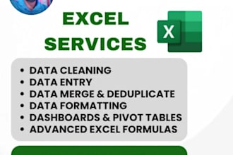 clean, merge, format and split excel data