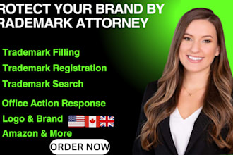 be your licensed US patent, trademark attorney, trademark registration, amazon
