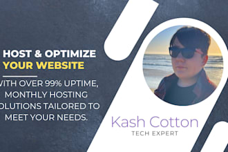 host and optimize your website for better performance