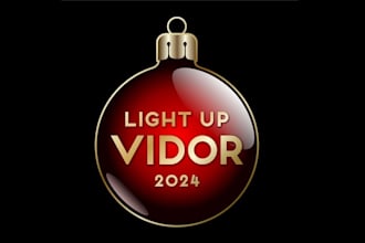 design thrilling christmas event logo