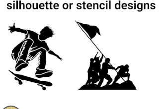 draw an outstanding vector silhouette illustration of any image or photo
