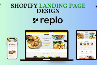design high converting shopify landing pages with replo