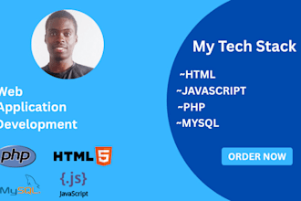 create a fully responsive HTML CSS PHP mysql website
