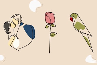 draw one line animation